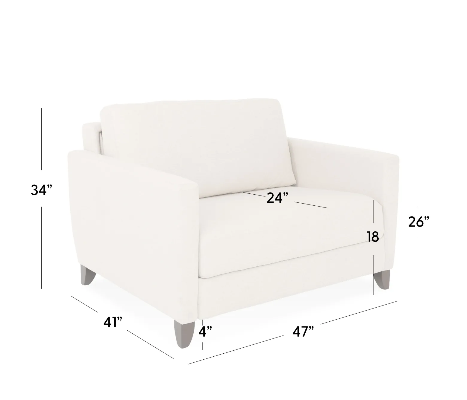 American Leather Naomi Twin Sleeper