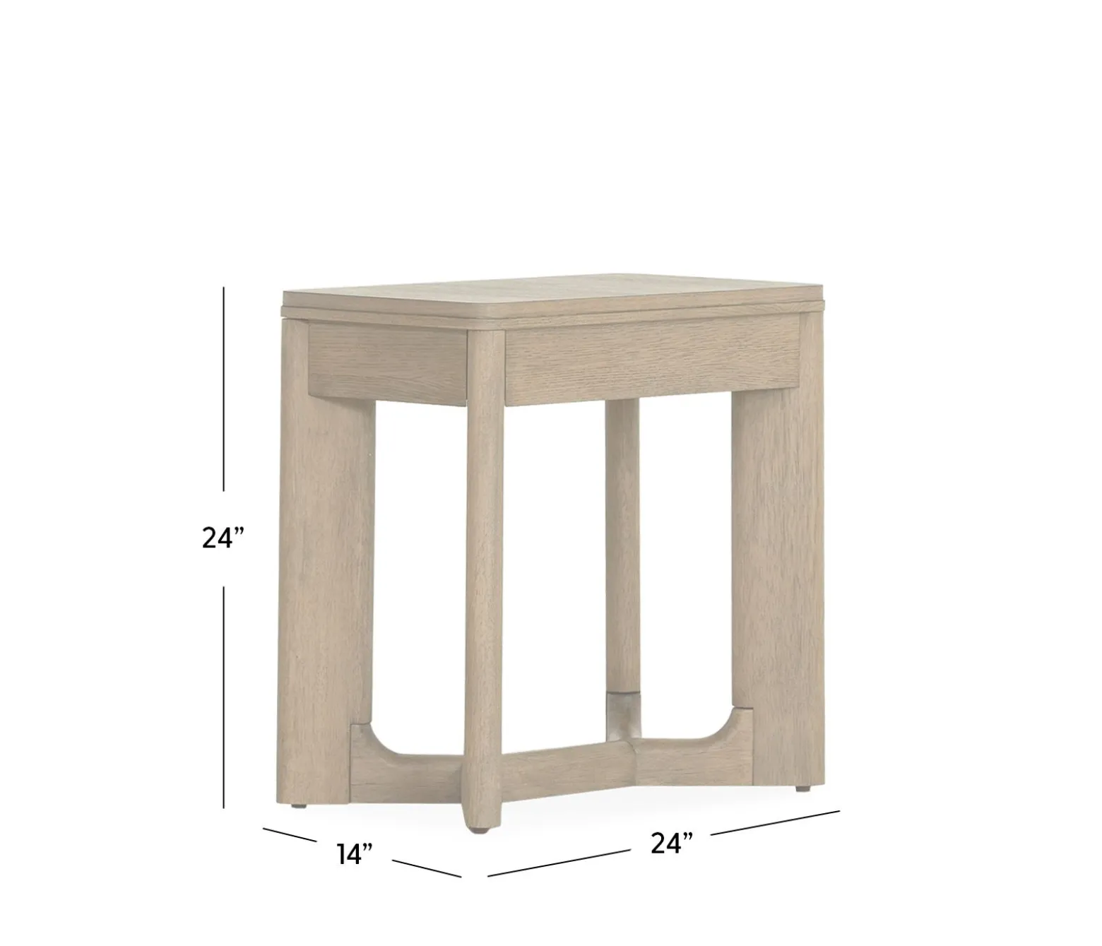 Andover Chairside Table
