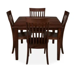 Arlington 5-Piece Dining Set w/ Slat Side Chairs