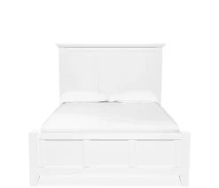 Atlantic Full Panel Bed - White