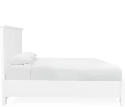 Atlantic King Platform Storage Bed - White