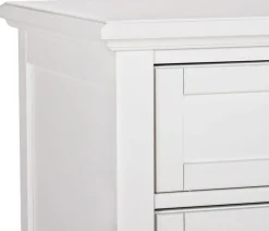 Atlantic Nightstand - White