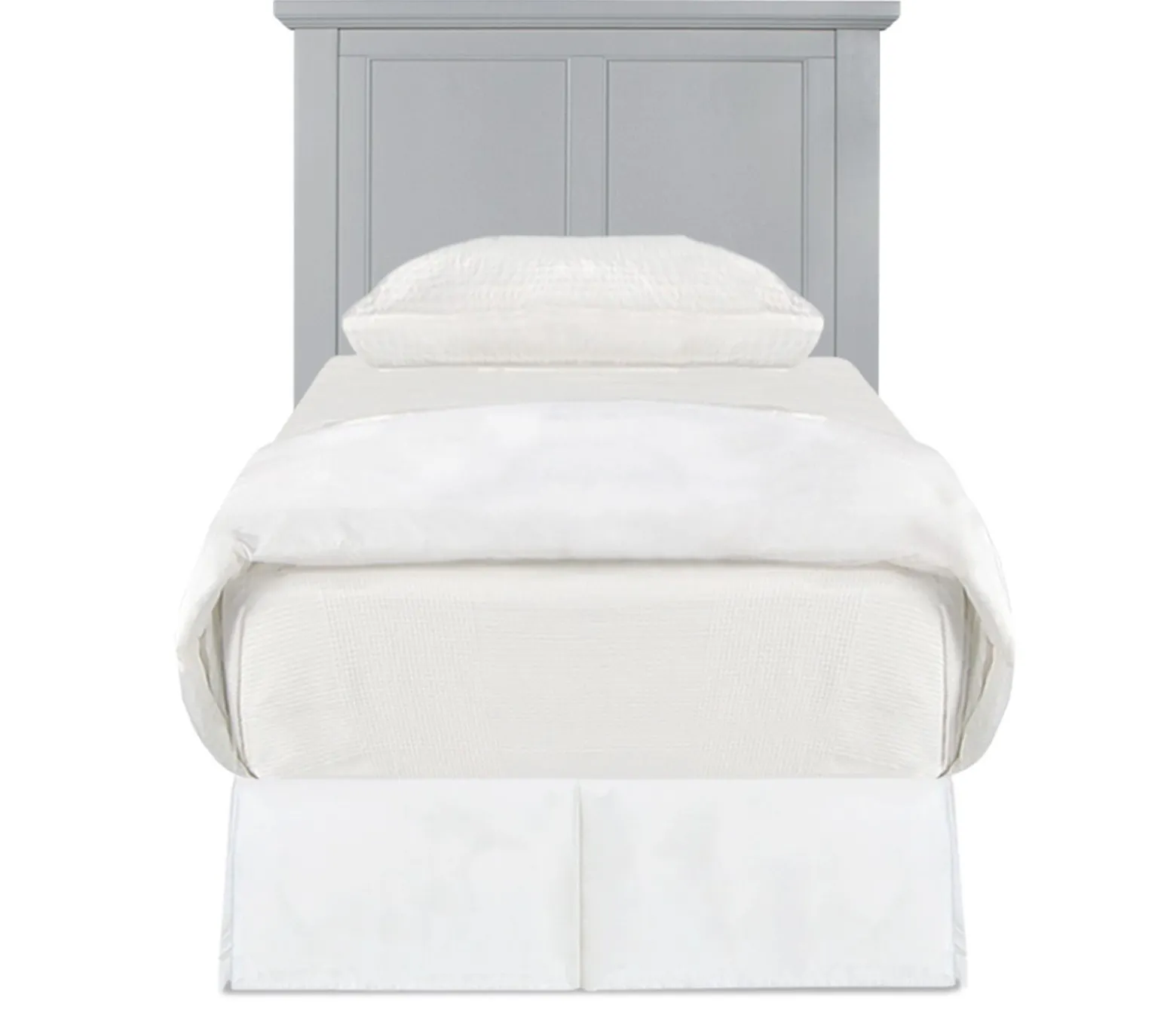 Atlantic Twin Panel Headboard - Gray