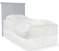 Atlantic Twin Panel Headboard - Gray