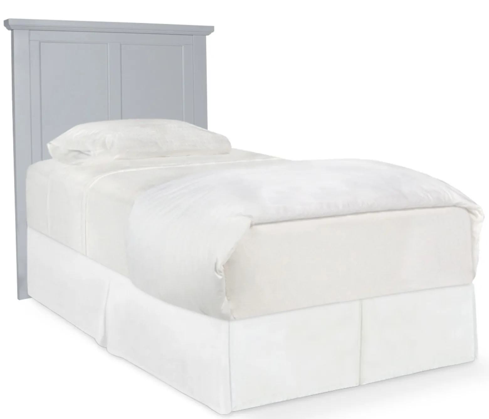 Atlantic Twin Panel Headboard - Gray
