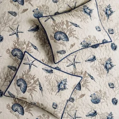 Bayside 6-Piece Reversible Coverlet Set - Full/Queen
