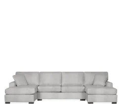 Bedford 3-Piece Sectional - LHF Chaise, Armless Apt Sofa, RHF Chaise