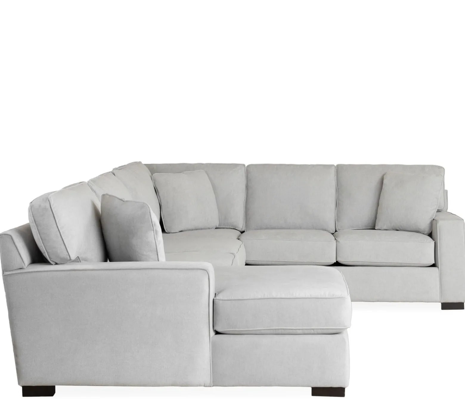 Bedford 3-Piece Sectional - RHF Sofa Sectional, Armless Apt Sofa, & LHF Chaise