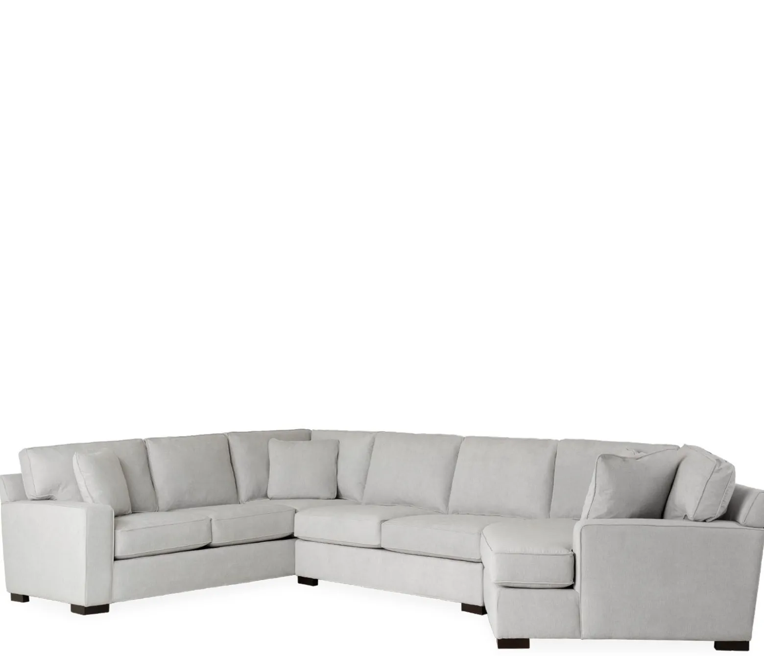 Bedford 3-Piece Sectional - LHF Sofa Sectional, Armless Apt Sofa, & RHF Cuddler