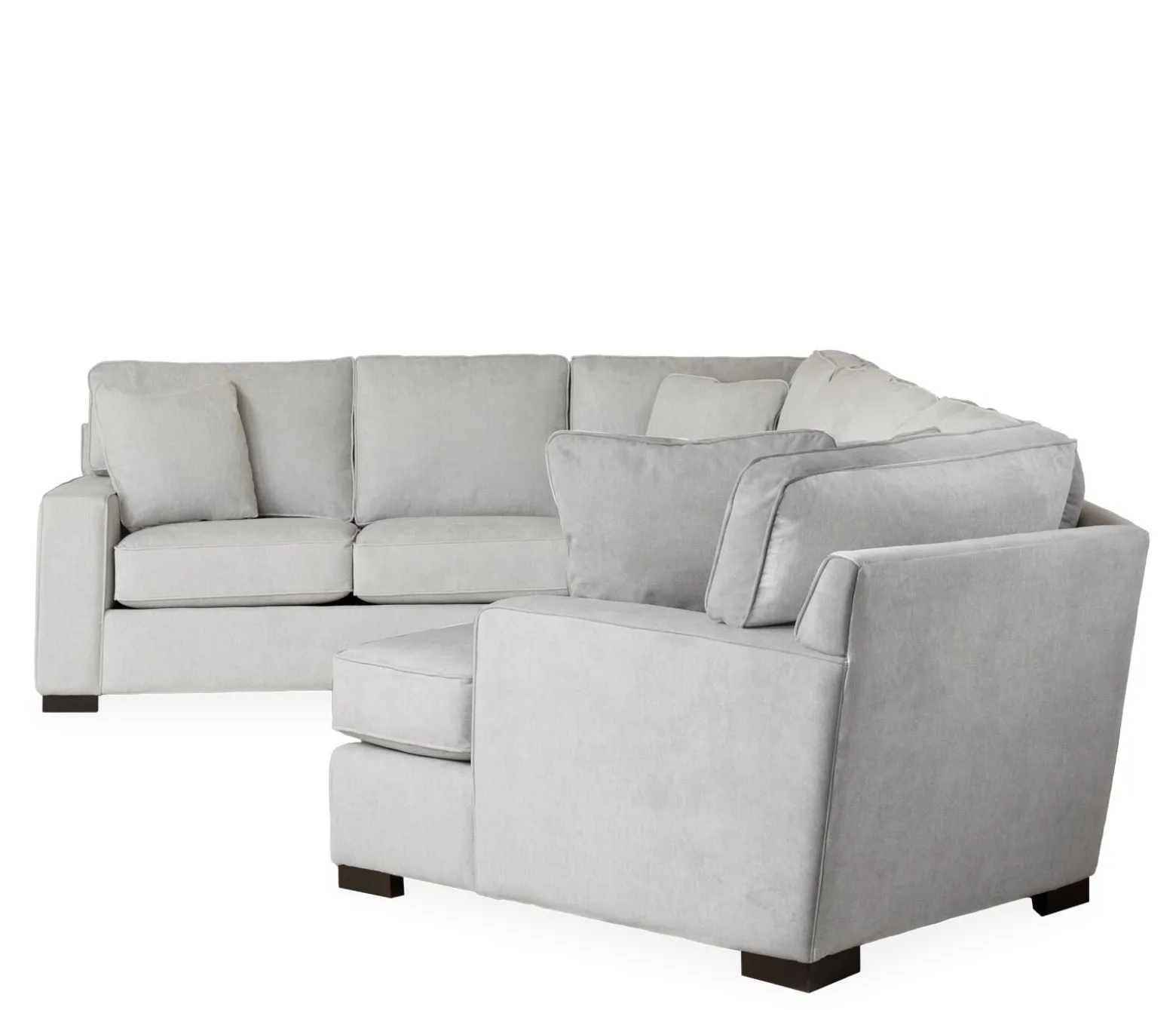 Bedford 3-Piece Sectional - LHF Sofa Sectional, Armless Apt Sofa, & RHF Cuddler