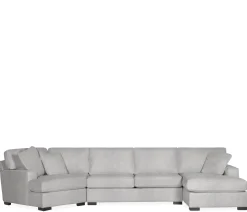 Bedford 3-Piece Sectional - RHF Chaise, Armless Apt. Sofa, LHF Cuddler