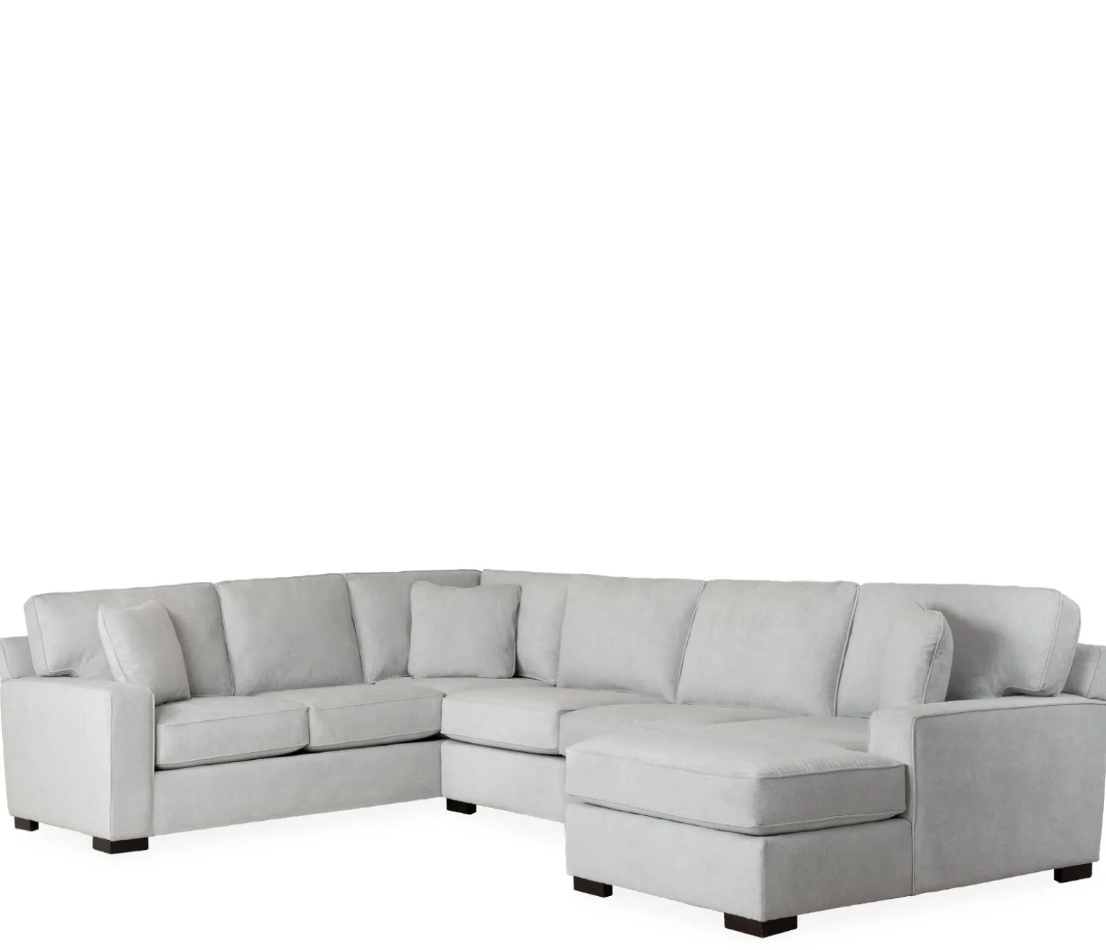 Bedford 3-Piece Sectional - LHF Sofa Sectional, Armless Apt Sofa, & RHF Chaise