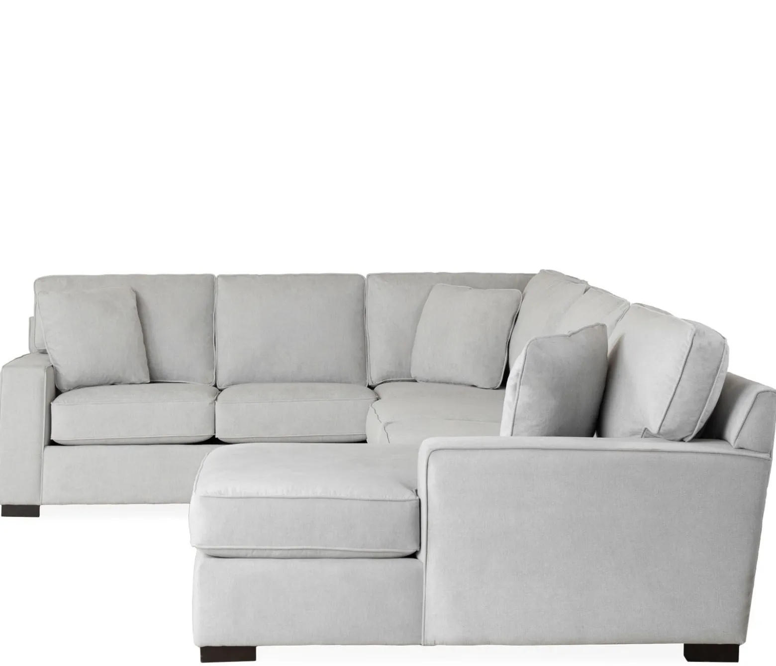 Bedford 3-Piece Sectional - LHF Sofa Sectional, Armless Apt Sofa, & RHF Chaise