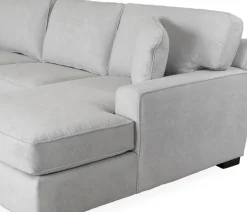 Bedford 3-Piece Sectional - LHF Sofa Sectional, Armless Apt Sofa, & RHF Chaise