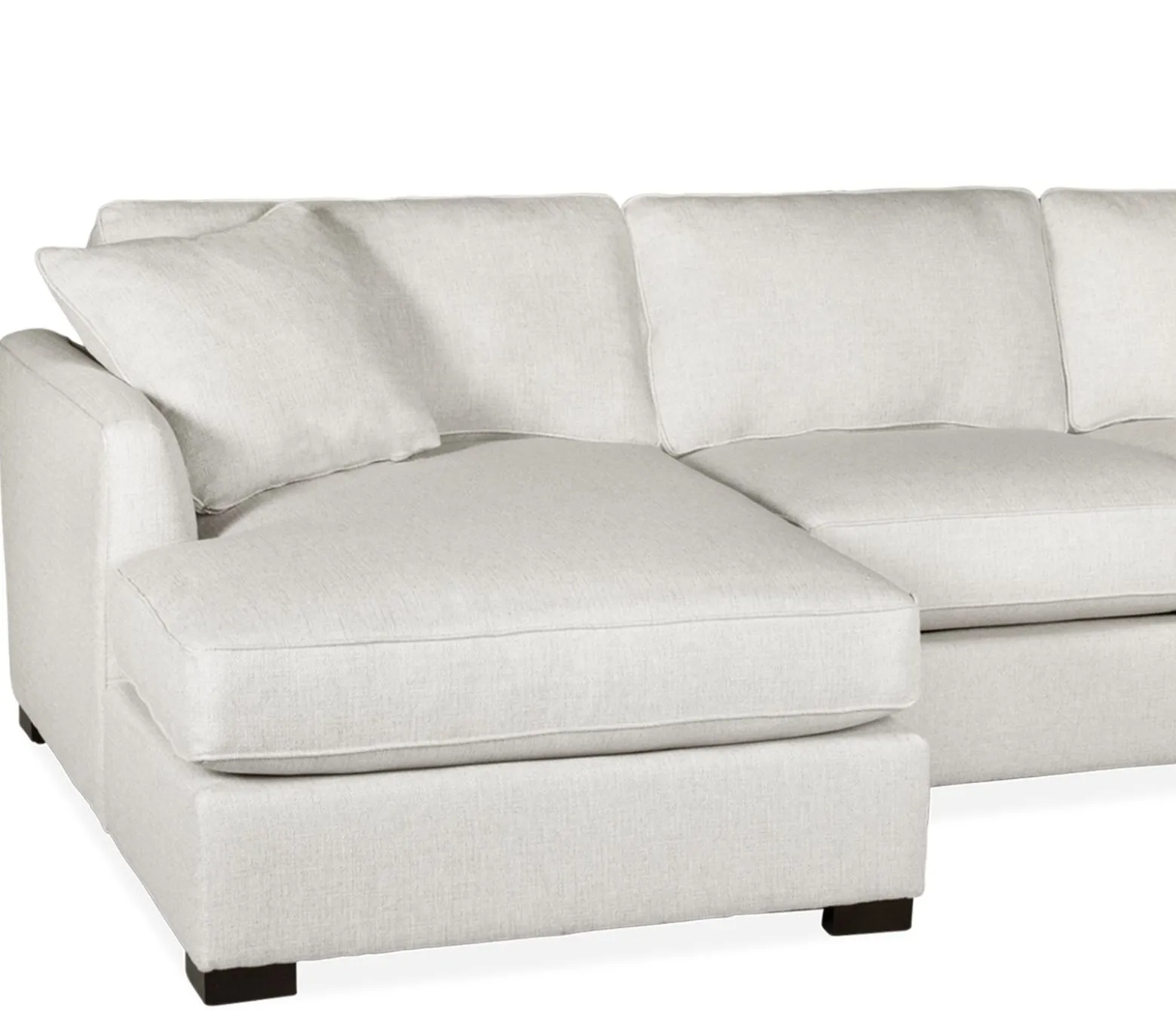 Bradford 2-Piece Sectional RHF apartment sofa, LHF chaise
