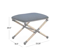 Braydon Navy Bench