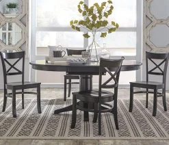 Brentwood 5-Piece Dining Set - Black