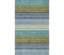 Brushstroke Blue Rug - 5' x 8'