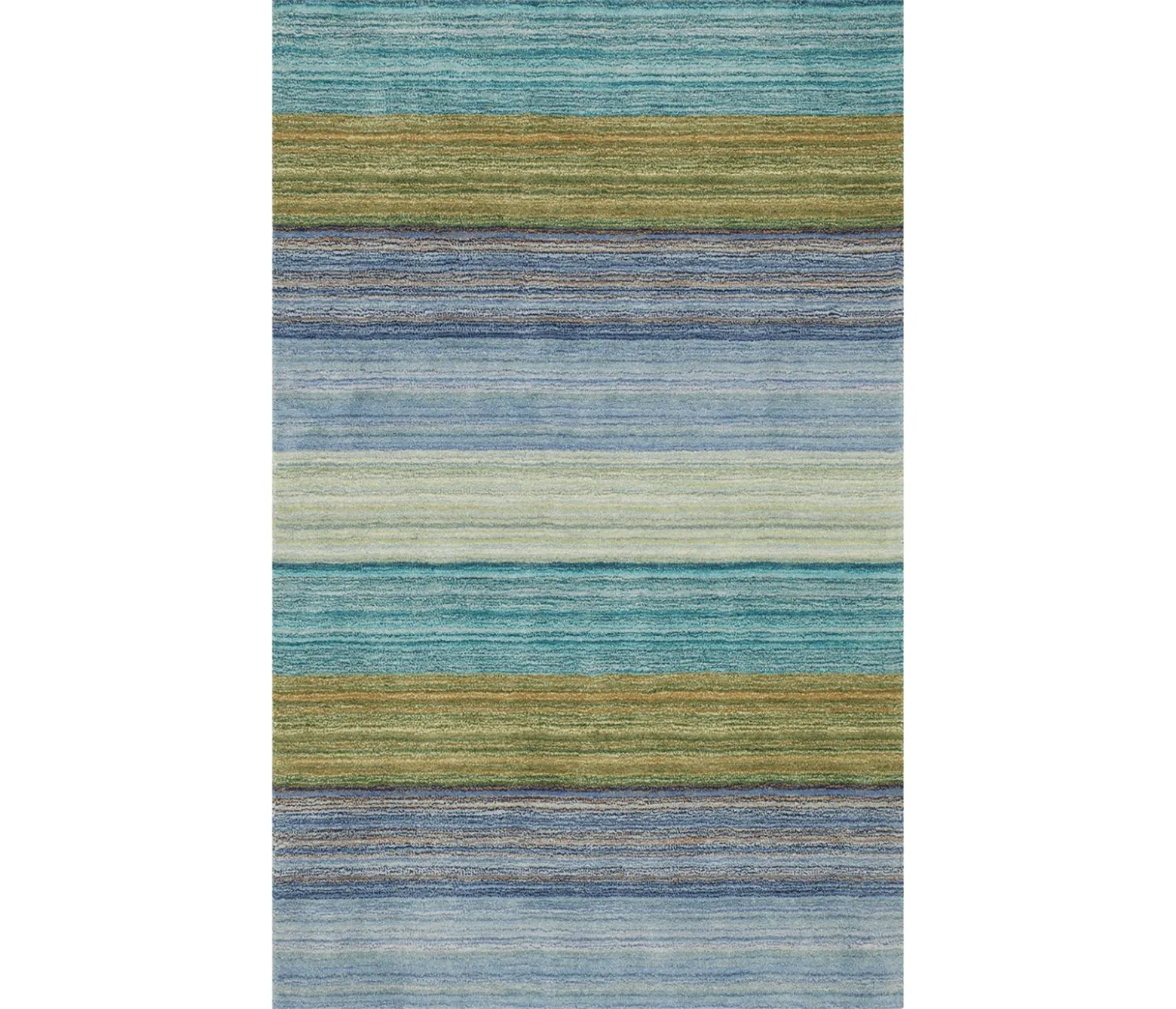 Brushstroke Blue Rug - 5' x 8'