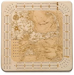 Cape Cod Cribbage Board