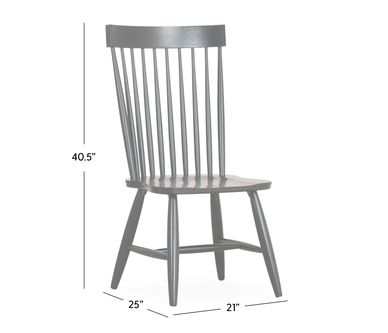 Cape Cod Windsor Side Chair - Black
