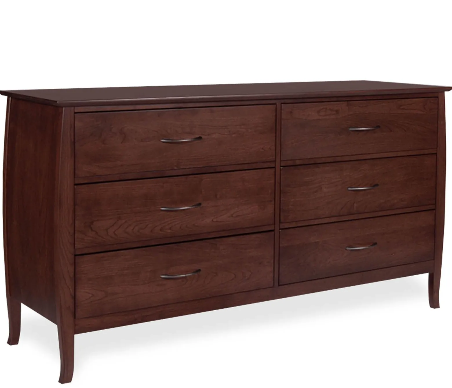 Cascade 6-Drawer Dresser - Cherry