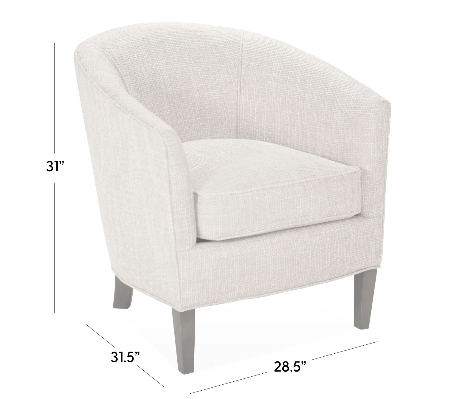 Charlize Barrel Chair - Solaz