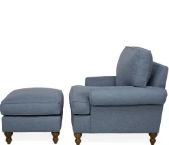 Cindy Ottoman - Blue