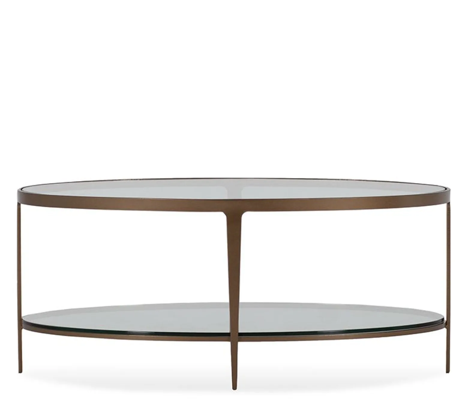 Clooney Oval Coffee Table - Harvest