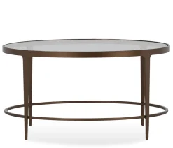 Clooney Round Coffee Table - Harvest