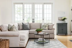 Clooney Round Coffee Table - Harvest