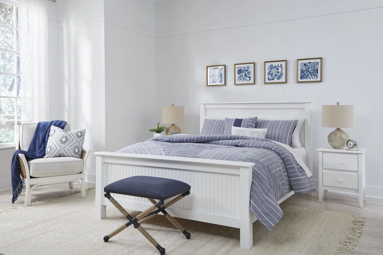 Cottage 2-Drawer Nightstand