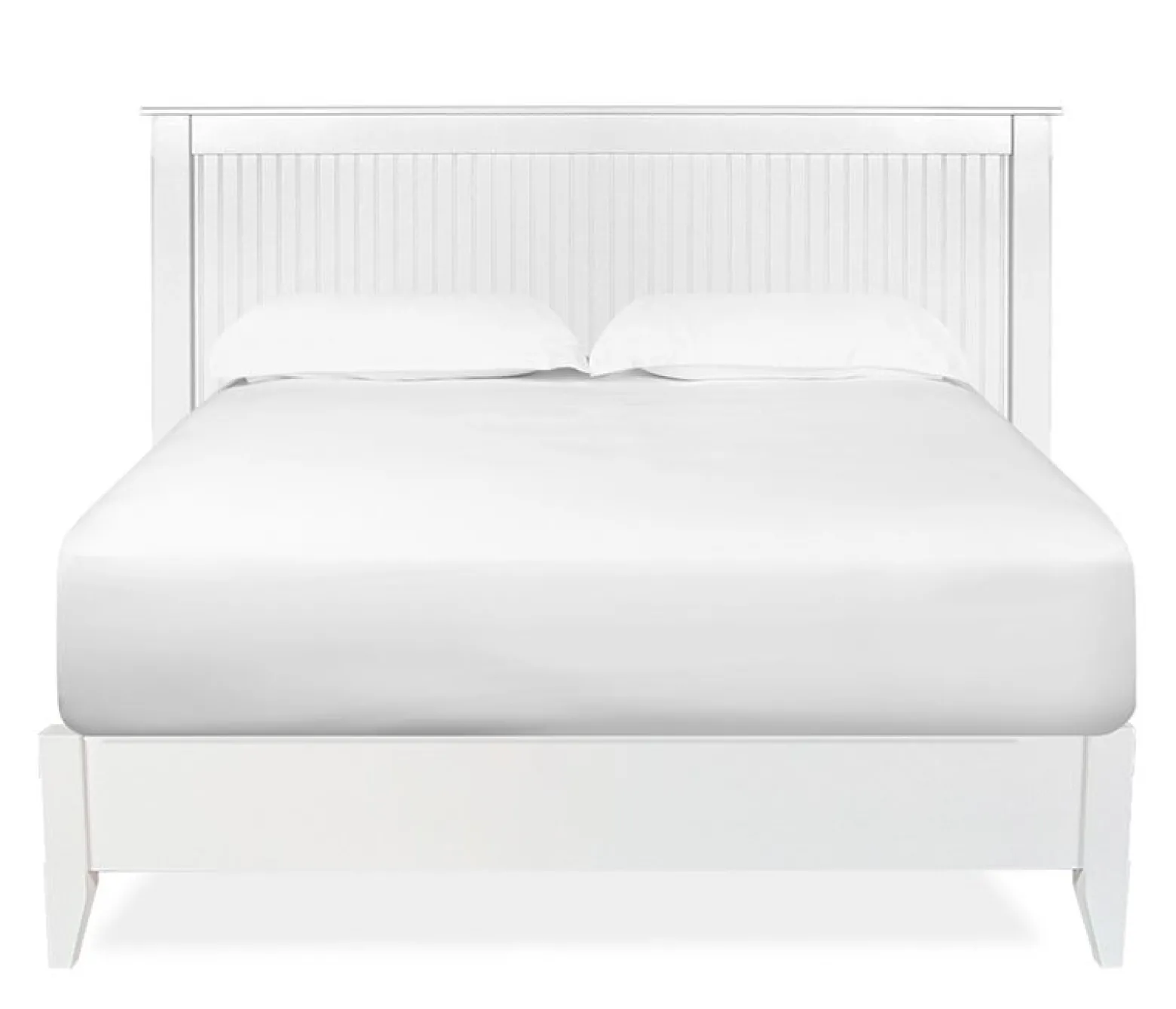 Cottage King Panel Bed with Low Footboard