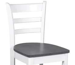 Cove II - 3-Piece Counter Dining Set w/ Ladder Back Stools