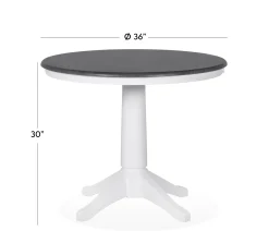 Cove II - 5-Piece Dining Set w/ X-Back Chairs