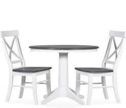 Cove II - 3-Piece Dining Set w/ X-Back Chairs