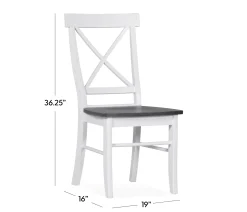 Cove II - 3-Piece Dining Set w/ X-Back Chairs