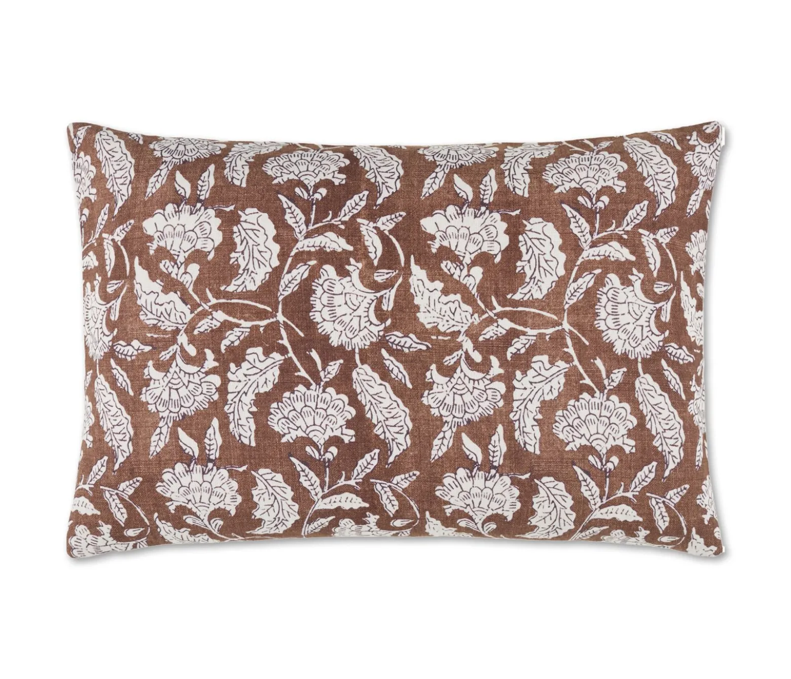Daisy Rust Pillow