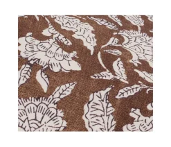 Daisy Rust Pillow