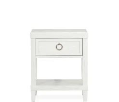 Duxbury Bedside Table - Shell White