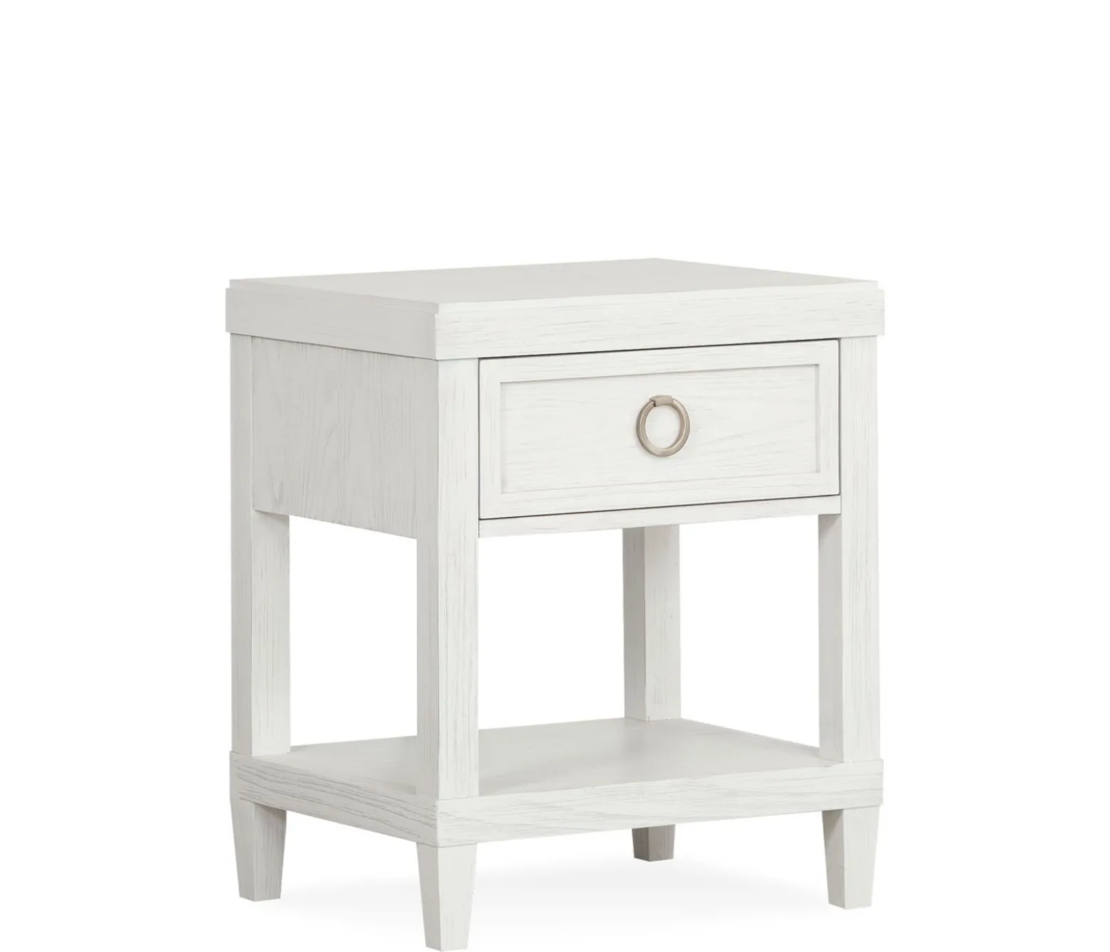 Duxbury Bedside Table - Shell White