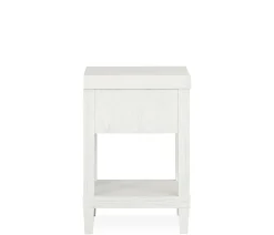 Duxbury Bedside Table - Shell White