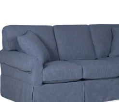 Fairbanks 2-PC Sectional 3 seat end RSE, LSE corner - Blue