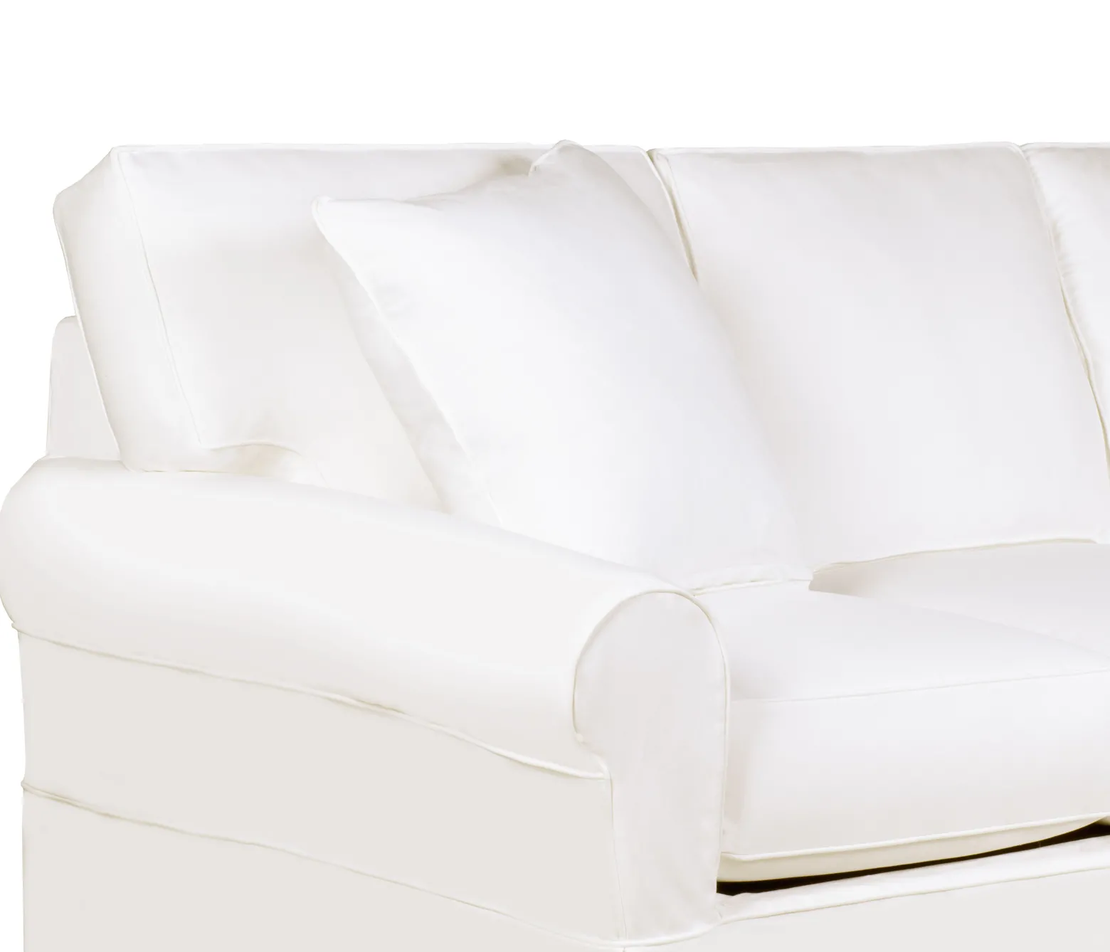 Fairbanks Slipcover Sofa with Cloud Cushions