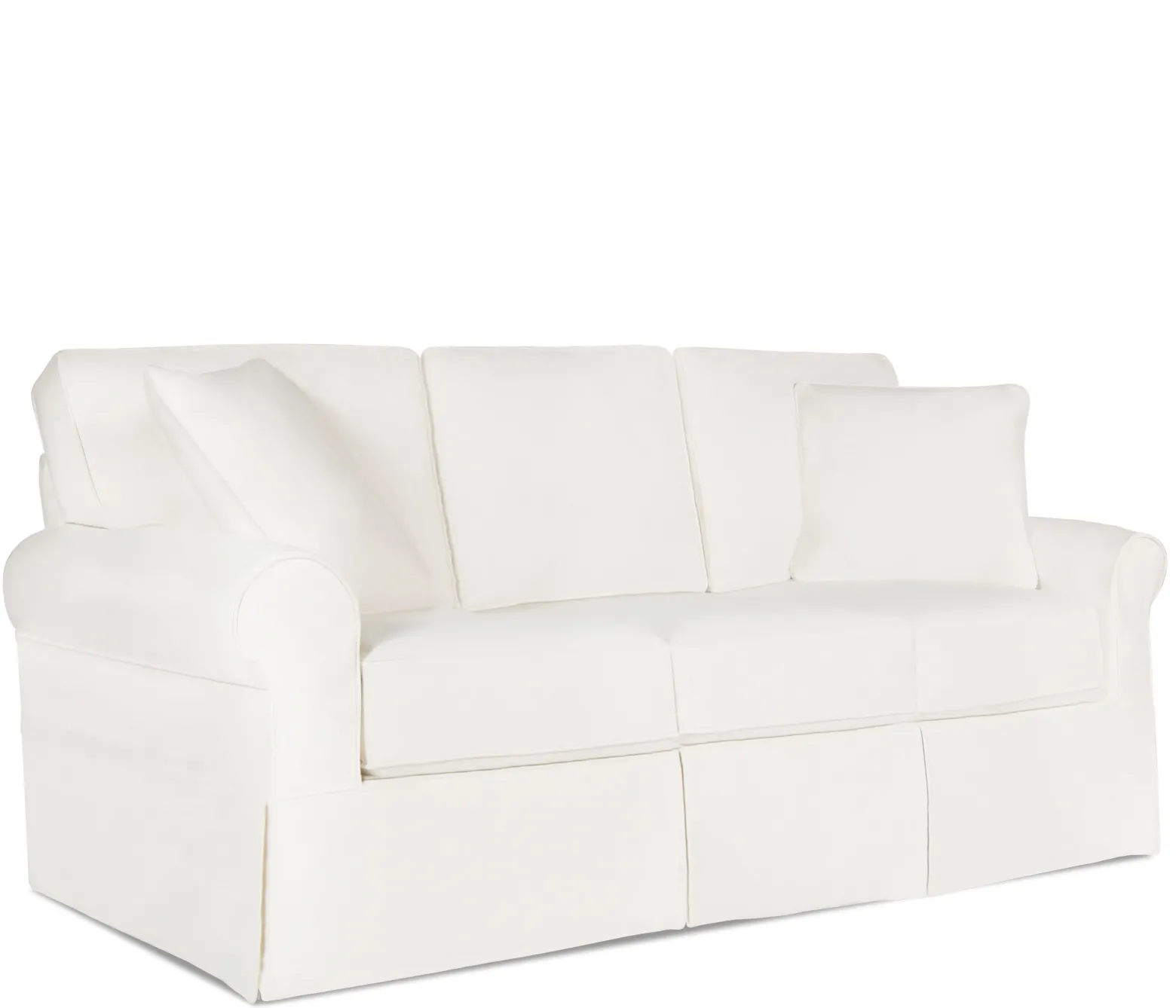 Fairbanks Slipcover Sofa - White