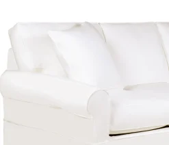 Fairbanks Slipcover Sofa - White
