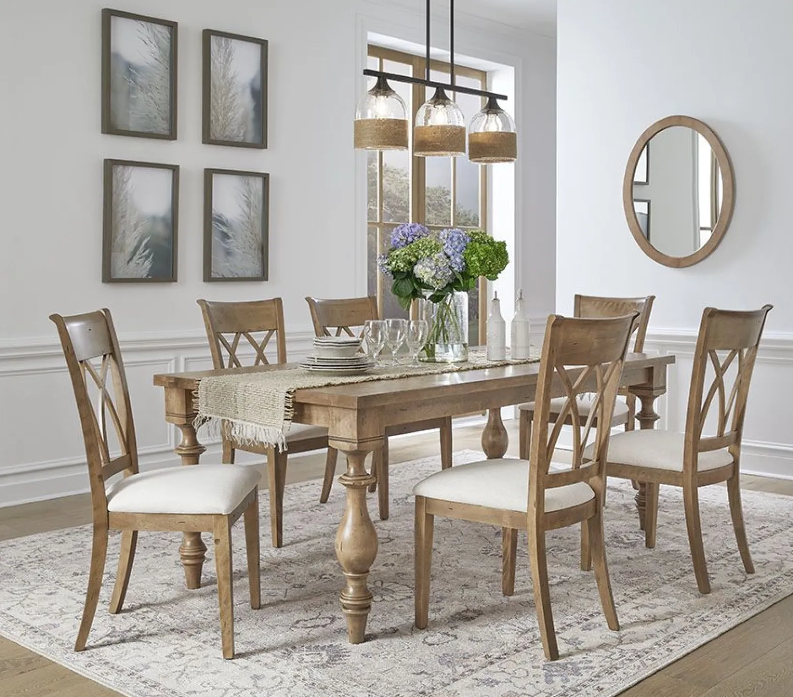 Farmhouse Double X Side Chair