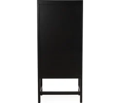 Finland Tall Cabinet - Black