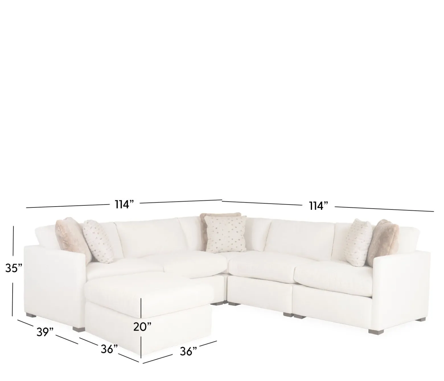 Gather 6-Piece Sectional Set