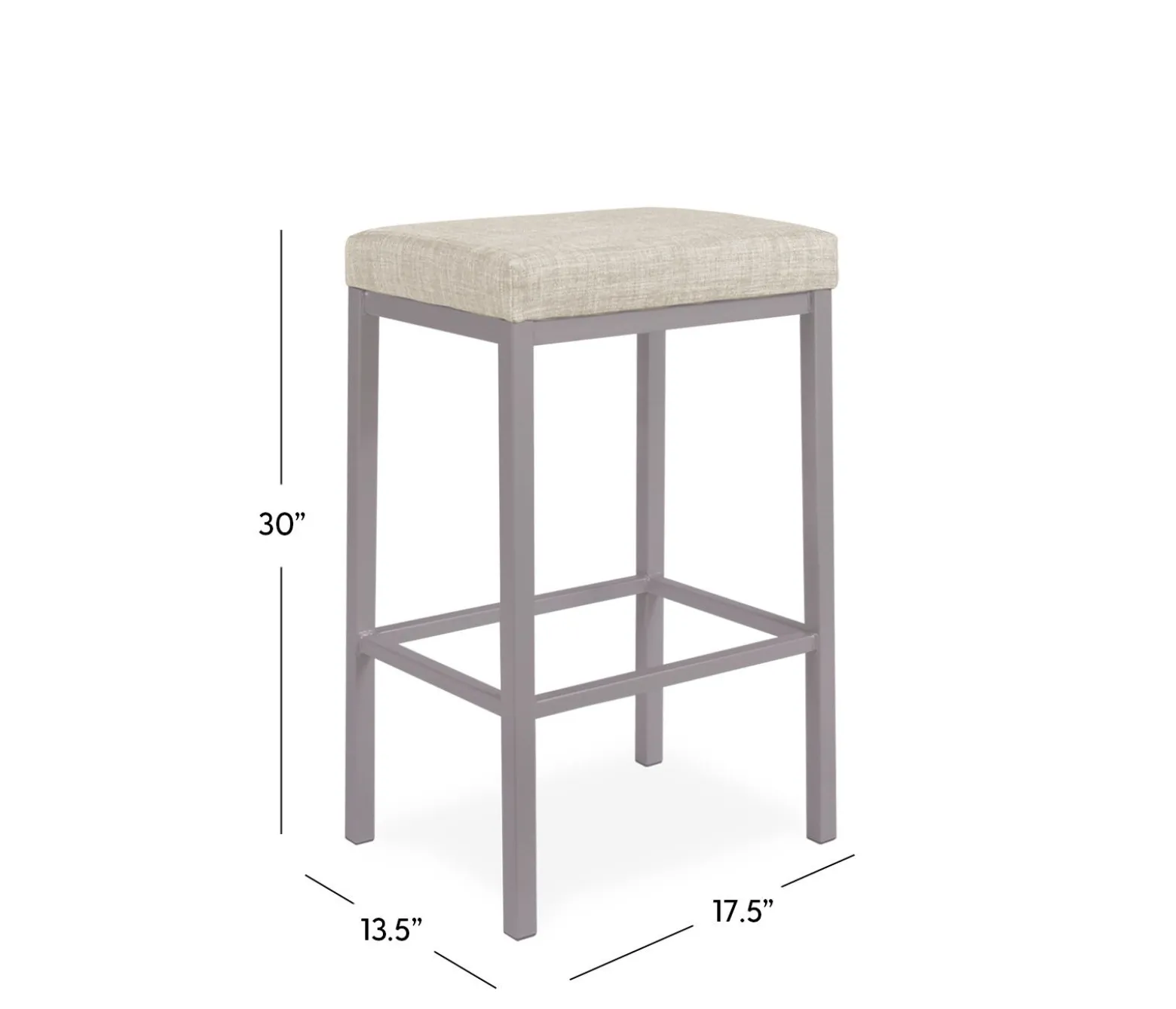 Gilbert Bar Stool - Marshmallow